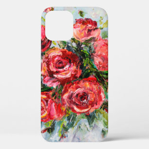 Case-Mate iPhone Case  Peinture à l'huile abstraite de beau bouquet frai