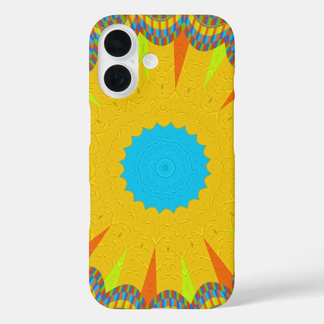 Coques Case-Mate iPhone Peinture à l'huile jaune or Hakuna Matata (Verso)