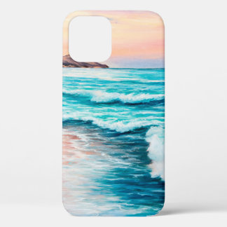 Case-Mate iPhone Case  peinture à l'huile sur le beau coucher de soleil 