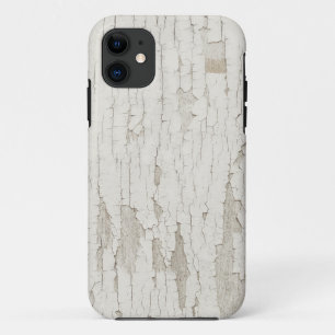 Case-Mate iPhone Case Peinture à peeling réaliste bois affaissé gris bla