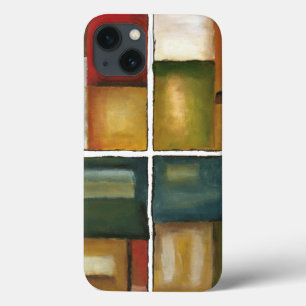 Coques Pour iPhone Peinture à quatre panneaux par Jennifer Goldberger