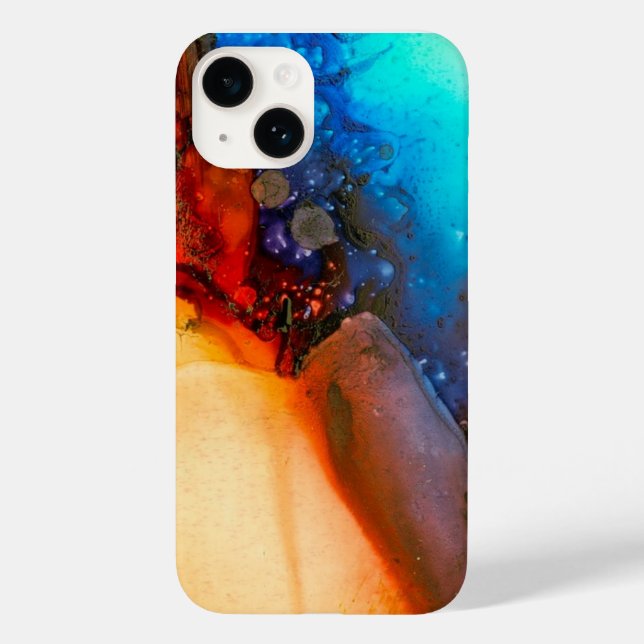 Coques Case-Mate iPhone peinture abstraite (Verso)