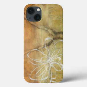 Coques Pour iPhone Peinture abstraite de silhouette sur l'arrière -