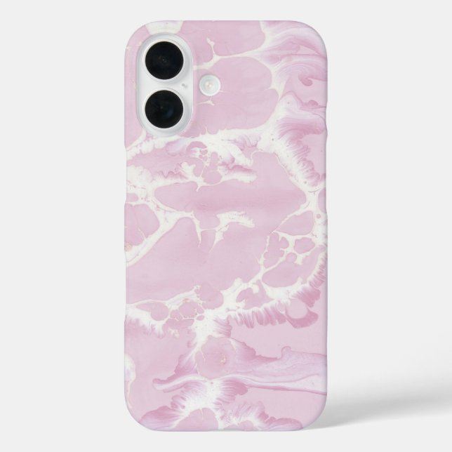 Coques Case-Mate iPhone peinture abstraite rose vif (Verso)
