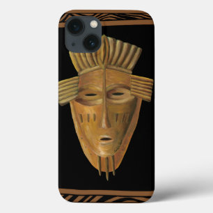 Case-Mate iPhone Case Peinture africaine de masque par Chariklia Zarris