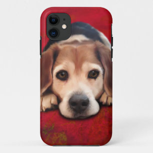 Etui iPhone Case-Mate Peinture beagle Art Chien Art