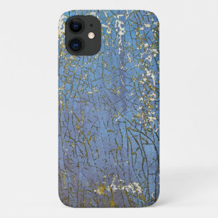 Case-Mate iPhone Case Peinture bleue fissurée abstraite