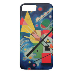 Coque iPhone 8 Plus/7 Plus Peinture bleue par Wassily Kandinsky