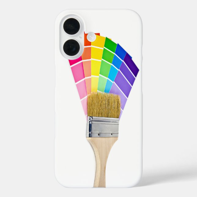 Coques Case-Mate iPhone peinture brosse sur couleurs de peinture (Verso)