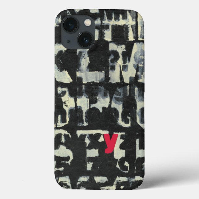Coques Case-Mate iPhone Peinture d'alphabet par le Normand Wyatt (Verso)