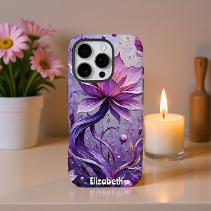 Coques iPhone 16 Pro Peinture de rêve Lotus magique