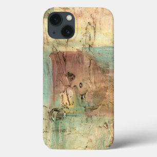 iPhone 13 Coque Peinture de ton de la terre avec la surface