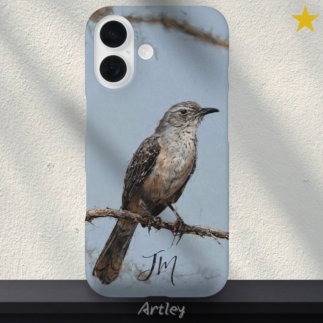 Coques Case-Mate iPhone Peinture d'oiseau-de-mouton du Nord Nom personnali (Créateur téléchargé)