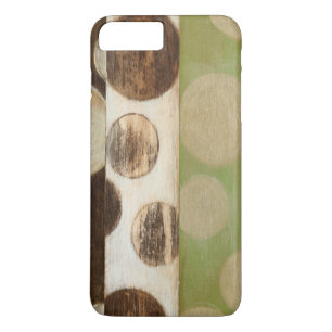 Coque iPhone 7 Plus Peinture en panneau de bois de tonalité Terre avec