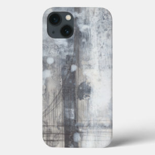 iPhone 13 Case Peinture gris contemporaine