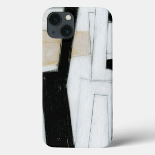 Case-Mate iPhone Case Peinture noire et blanche abstraite