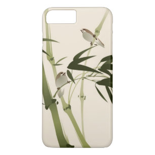 Etui iPhone Case-Mate Peinture orientale de style, branches en bambou