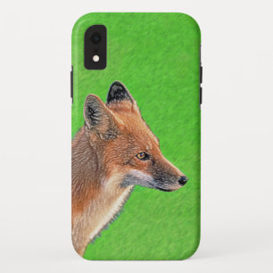 Case-Mate iPhone Case Peinture Red Fox - Art original de la faune