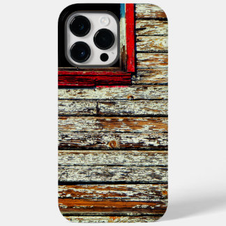 Coque Pour Pour iPhone 14 Pro Max Peinture Rustique Peeling Mur en bois