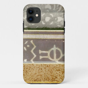 Coques Pour iPhone Peinture tribale contemporaine de motif