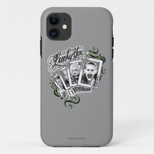 Etui iPhone Case-Mate Peloton de suicide   "chanceux vous" cartes de jeu