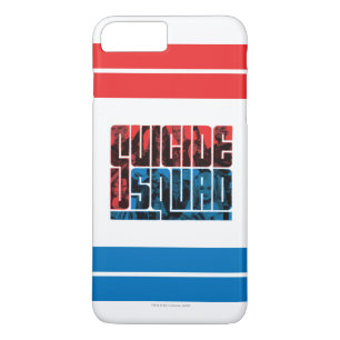 Etui iPhone Case-Mate Peloton de suicide logo rouge et bleu de  