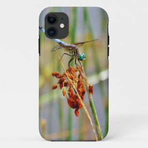 Coque Case-Mate Pour iPhone Pelouse de berge et libellule