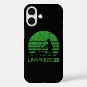 Coque Pour iPhone 16 Pelouse Mower Pelouse Whisperer Gardener Cadeau