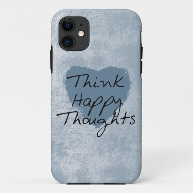 Coques Case-Mate iPhone Pense Heureux (Dos)