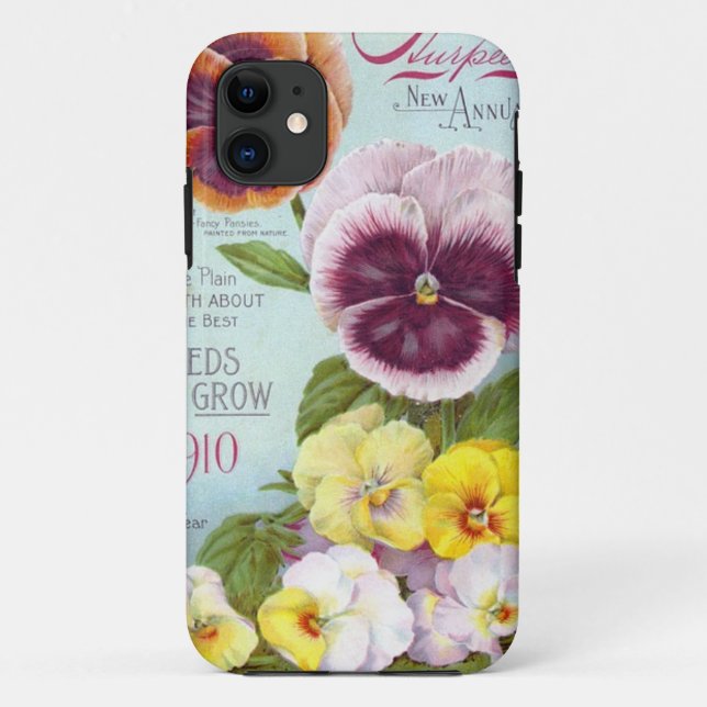 Coques Case-Mate iPhone Pensées vintages (Dos)