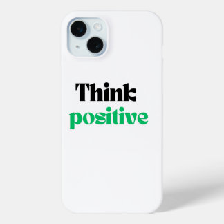 Coque iPhone 15 Mini Penser positif