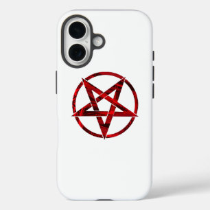 Coque Pour iPhone 16 Pentagram Red Devil