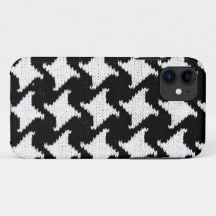 Pepita black and white Case-Mate iPhone case