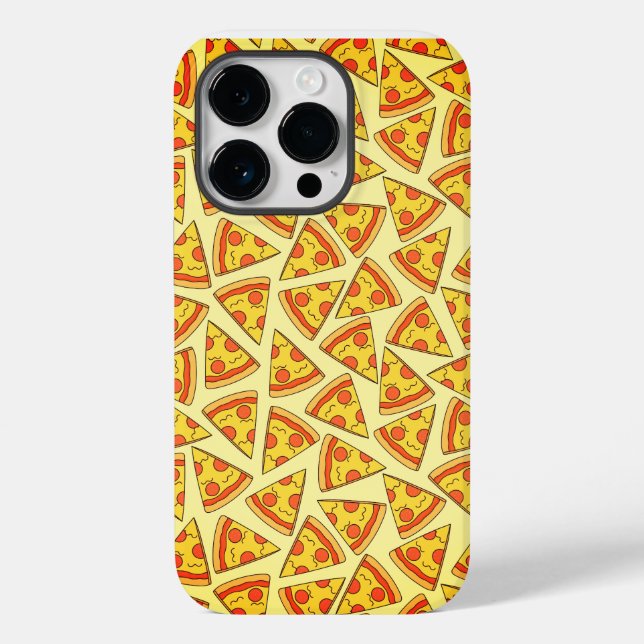 Coques Case-Mate iPhone Pepperoni vintage Pizza Slices (Verso)