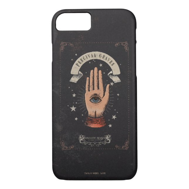 Coques Case-Mate iPhone PERCIVAL GRAVES™ Magic Hand Graphic (Dos)