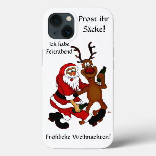 iPhone 13 Case Père Noël avec orignal