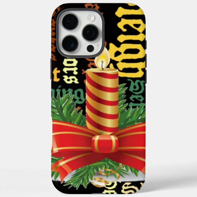 Coques Case-Mate iPhone Père Noël : Bonne journée et meilleure nuit (Verso)