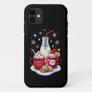 Case-Mate iPhone Case Père Noël Christmas Milk and Cookies Latte Family