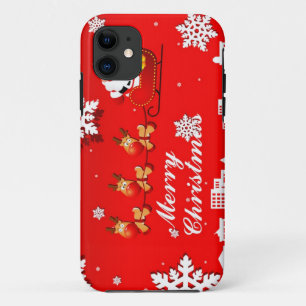 Etui iPhone Case-Mate Père Noël et Noël de renne