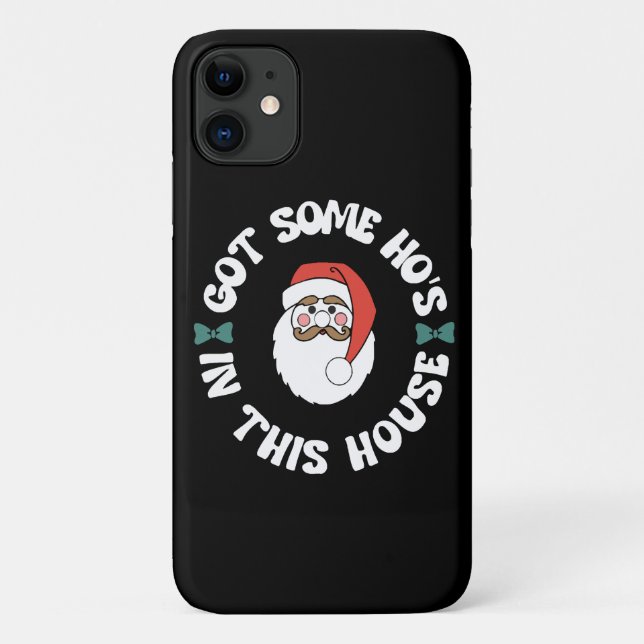 Coques Case-Mate iPhone Père Noël mignon  (Dos)