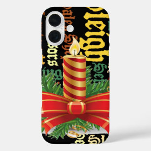 Coque Pour iPhone 16 Père Noël ont un beau jour et un meilleur