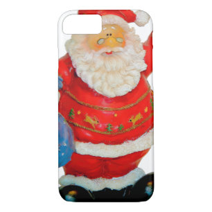 Coques Pour iPhone Père Noël Père Noël avec sac et étoile