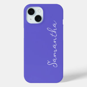 Coque Pour iPhone 15 Périwinkle personnalisé