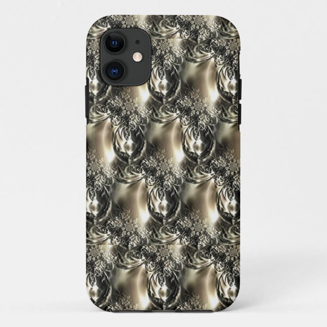 Coques Case-Mate iPhone Perles dorées (Dos)