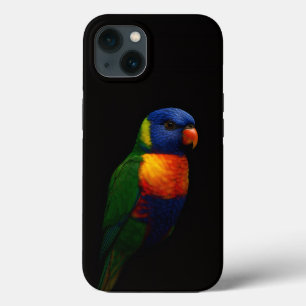Case-Mate iPhone Case Perroquet Loriquet Arc-en-Ciel iPhone 13 Noir 4 Lu