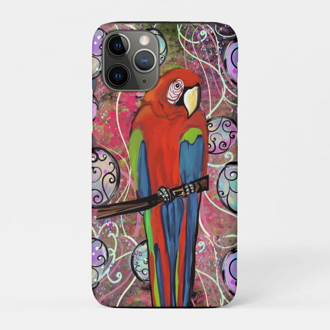 COQUES Case-Mate iPhone PERROQUETS DE FÊTE (Dos)