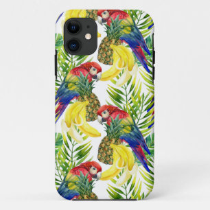 Etui iPhone Case-Mate Perroquets Et Fruits Tropicaux