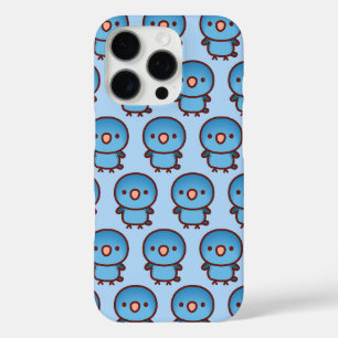 Coques iPhone 16 Pro Perruche bariolée / Cobalt