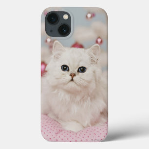 Etui iPhone Case-Mate Persian cat sitting on pink pillow