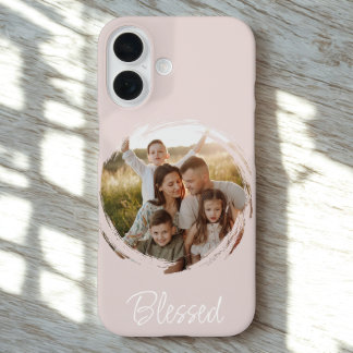 Coque Pour iPhone 16 Personalized Blessed Photo Phone Case